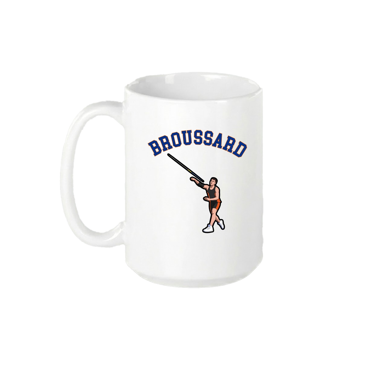 15oz Coffee Mug — Shirsey Arch in White