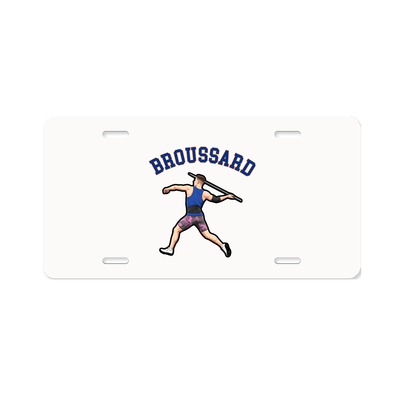License Plate — Shirsey Arch in Classic