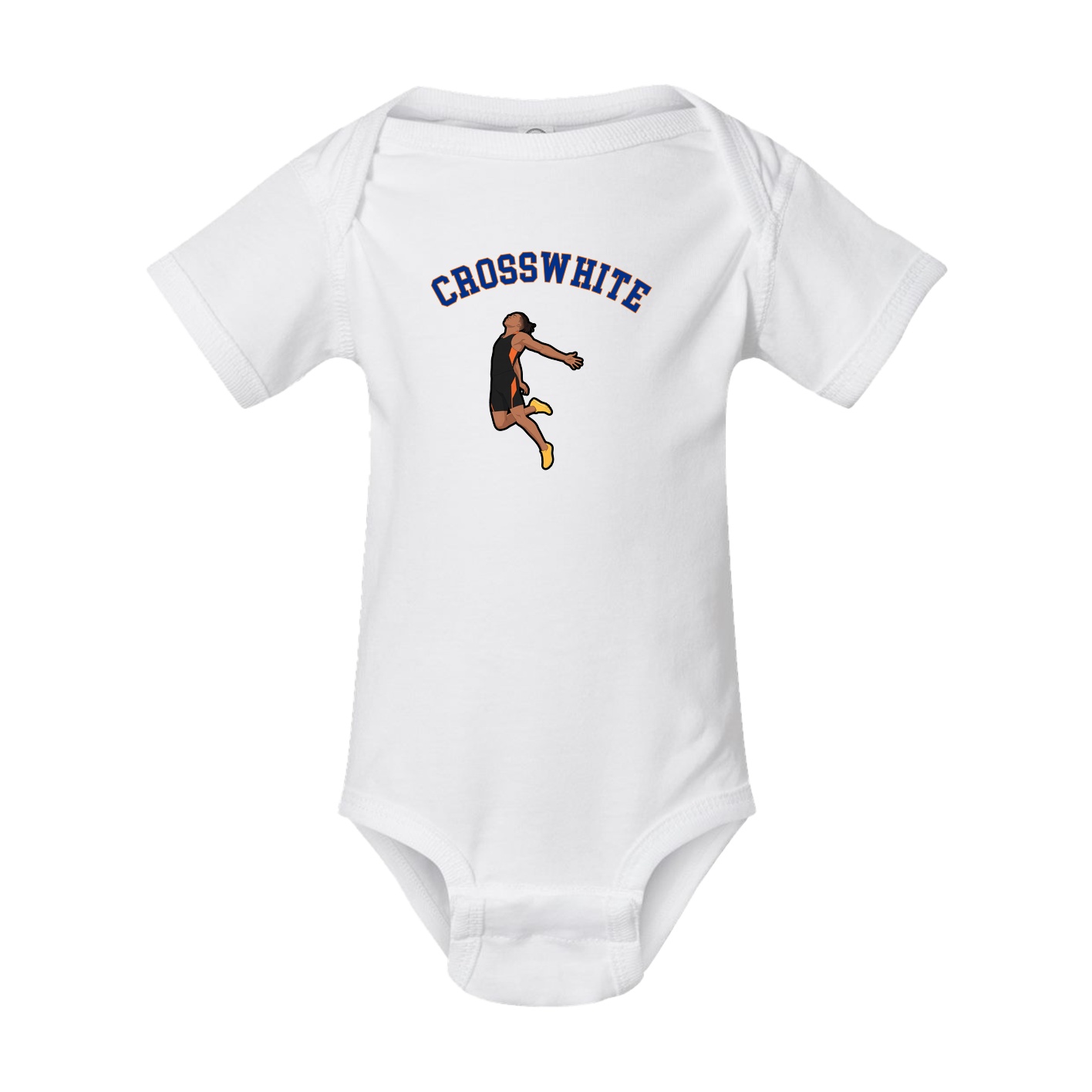 Baby Onesie — Shirsey Arch in White