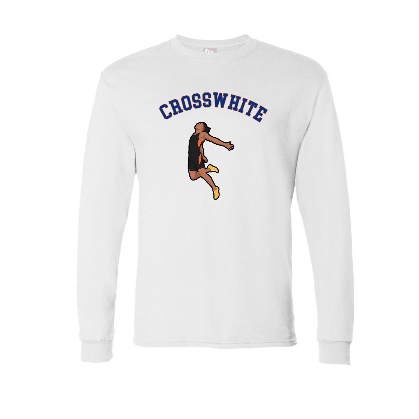 Long Sleeve Tee — Shirsey Arch in White