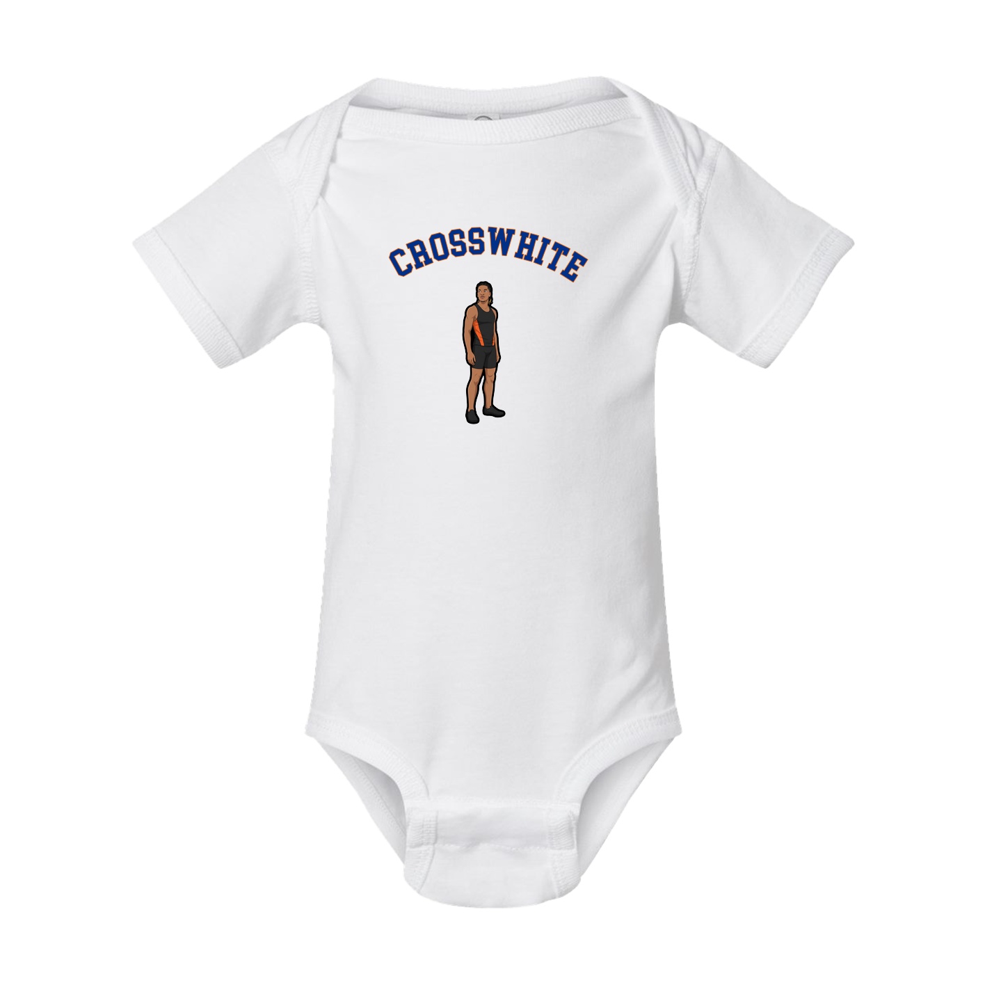 Baby Onesie — Shirsey Arch in White