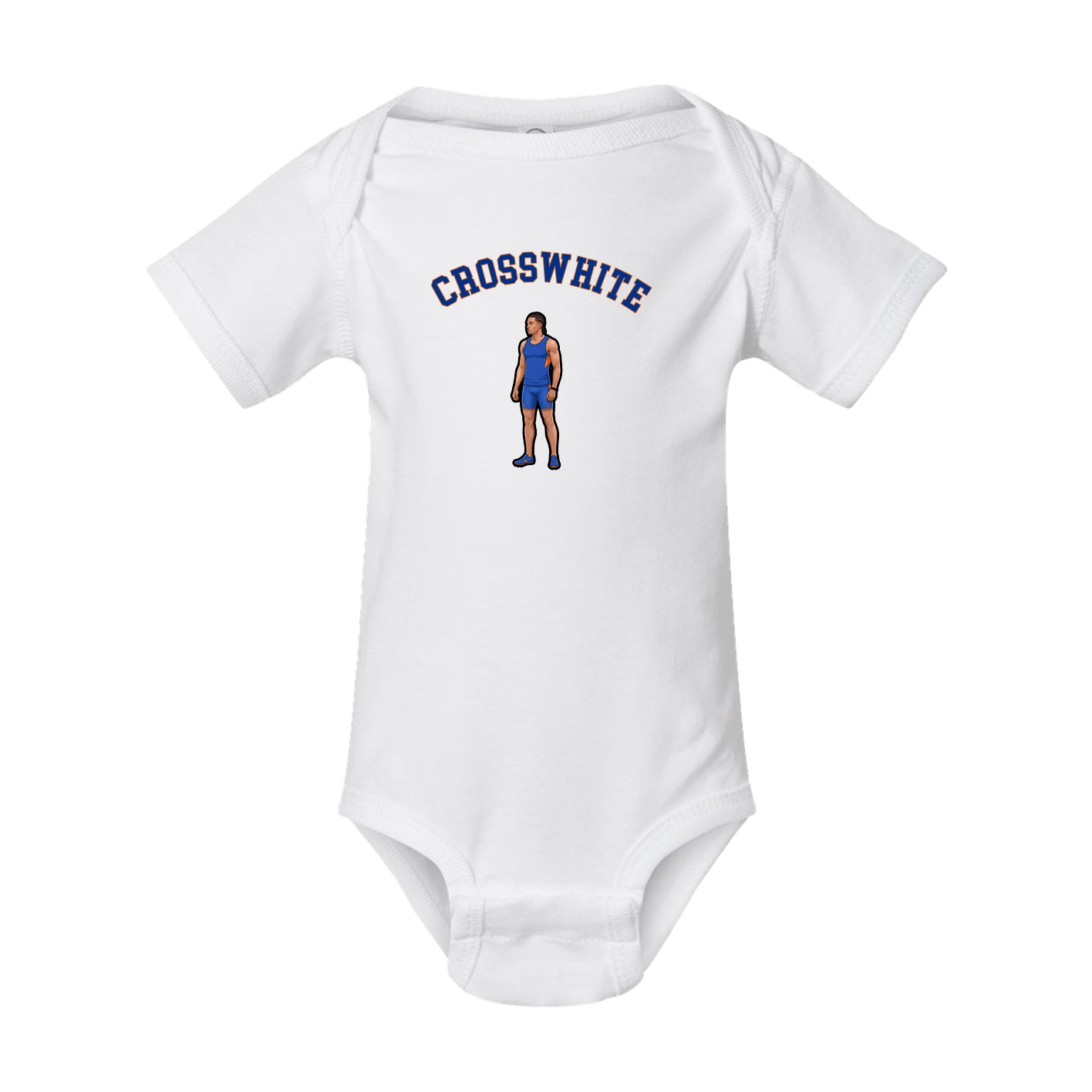 Baby Onesie — Shirsey Arch in White