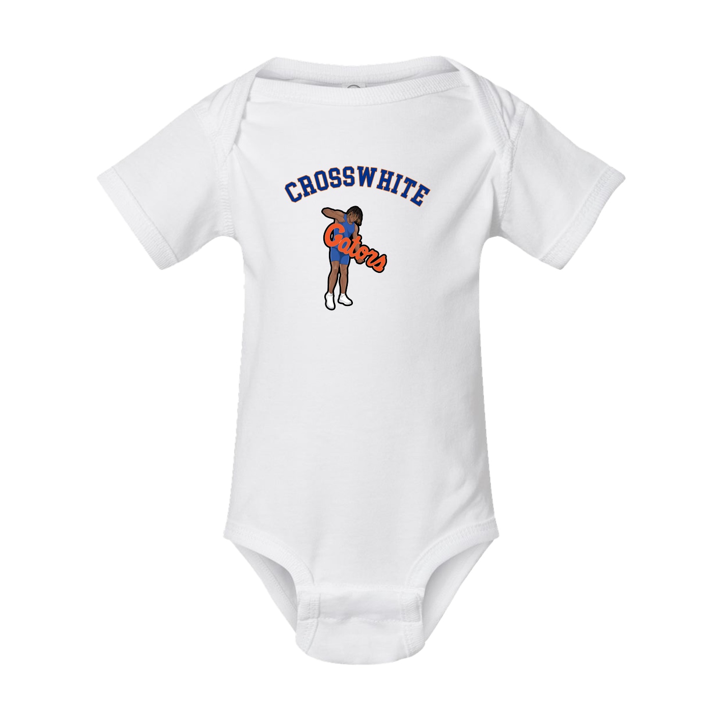 Baby Onesie — Shirsey Arch in White