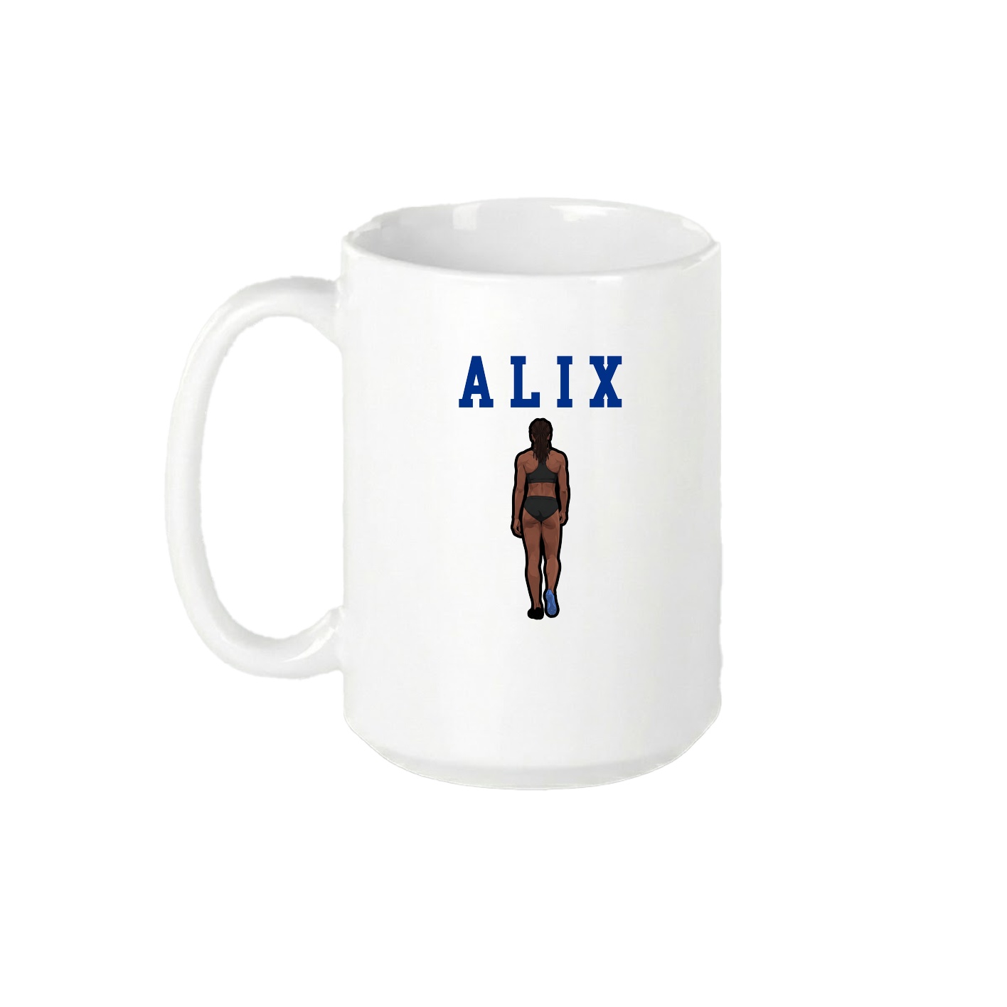 15oz Coffee Mug — Shirsey in White
