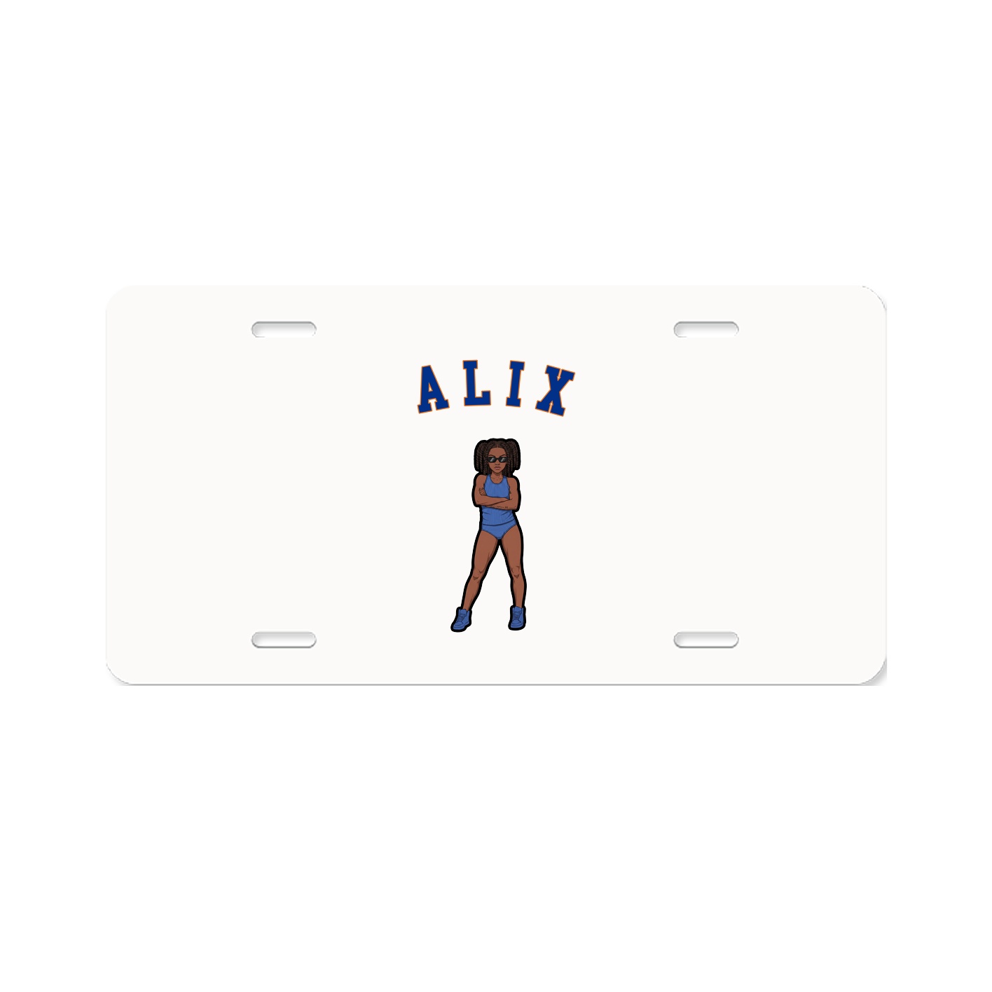License Plate — Shirsey Arch in Classic