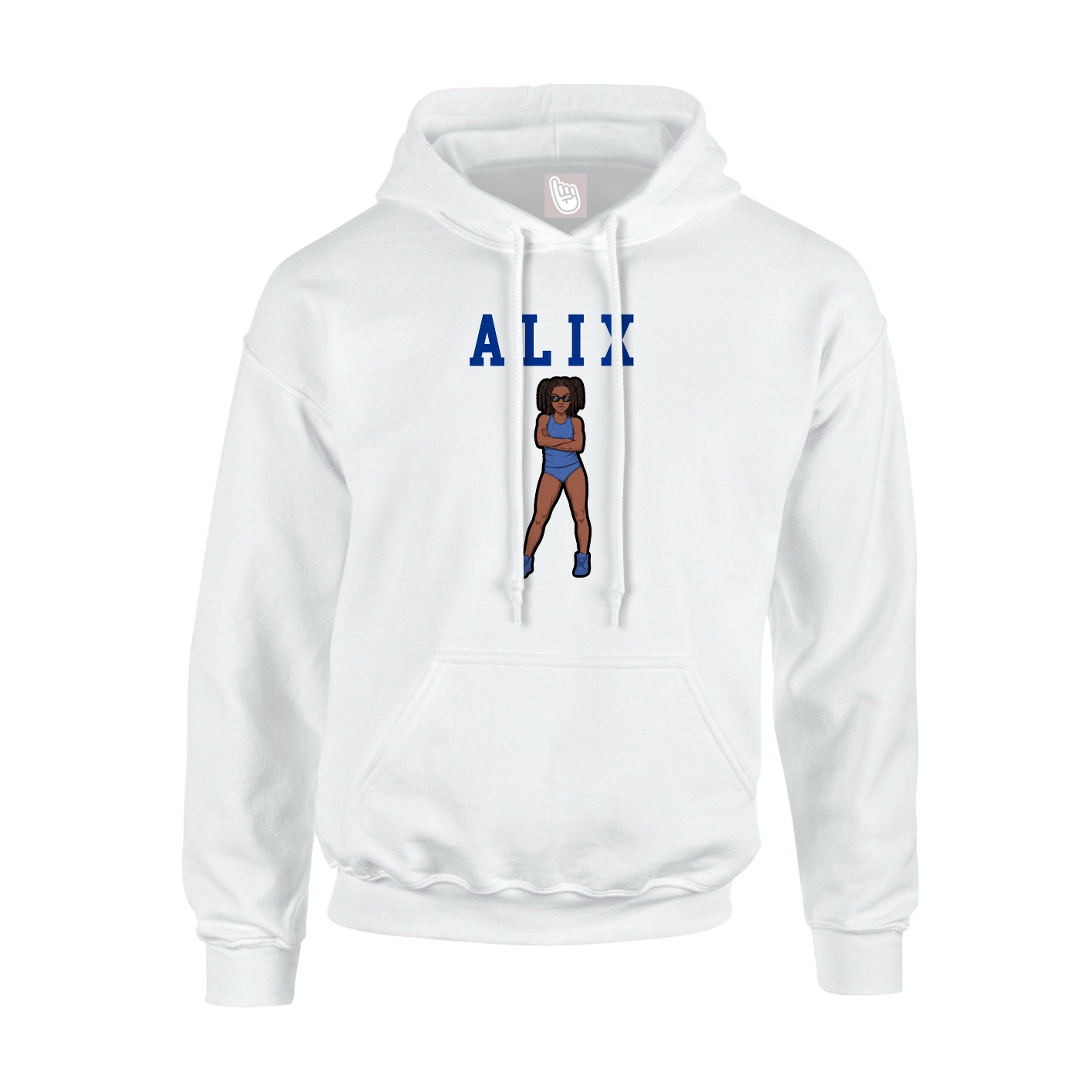Youth Hoodie — Shirsey in White
