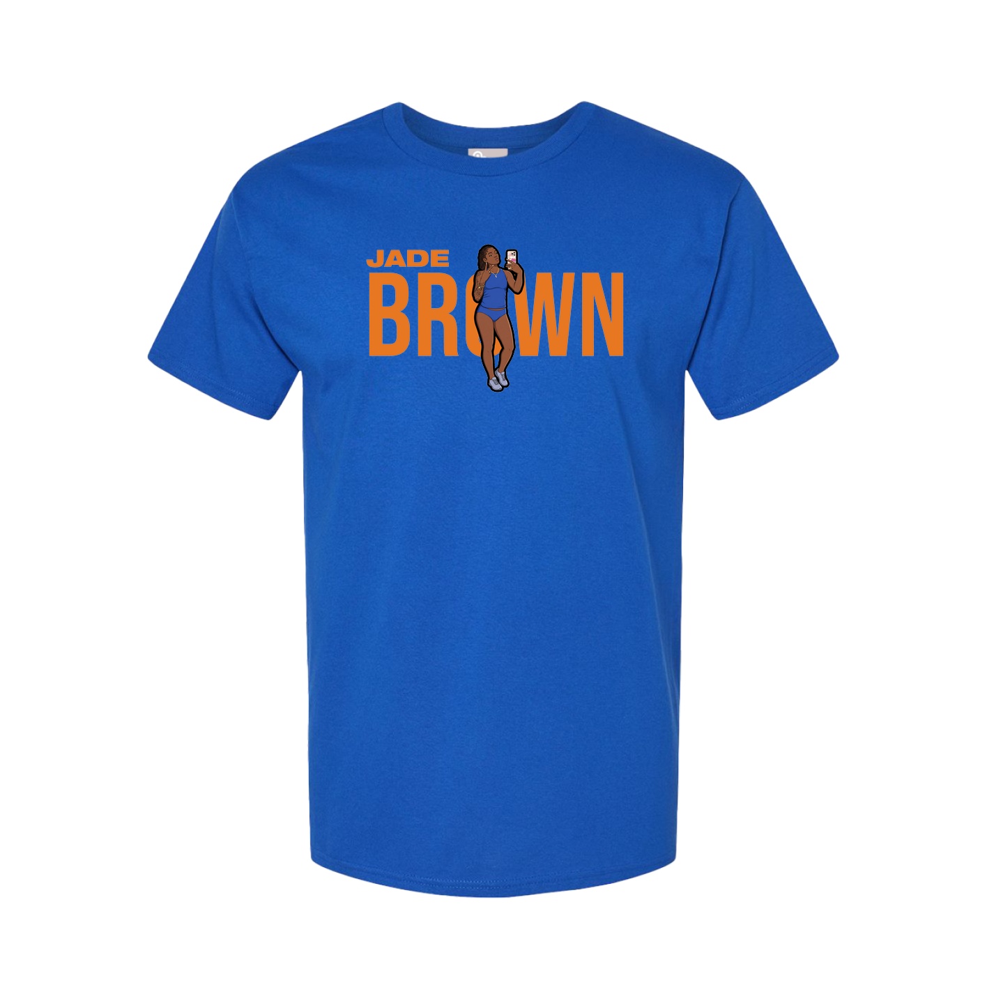 Youth Tee — Player Name in Royal