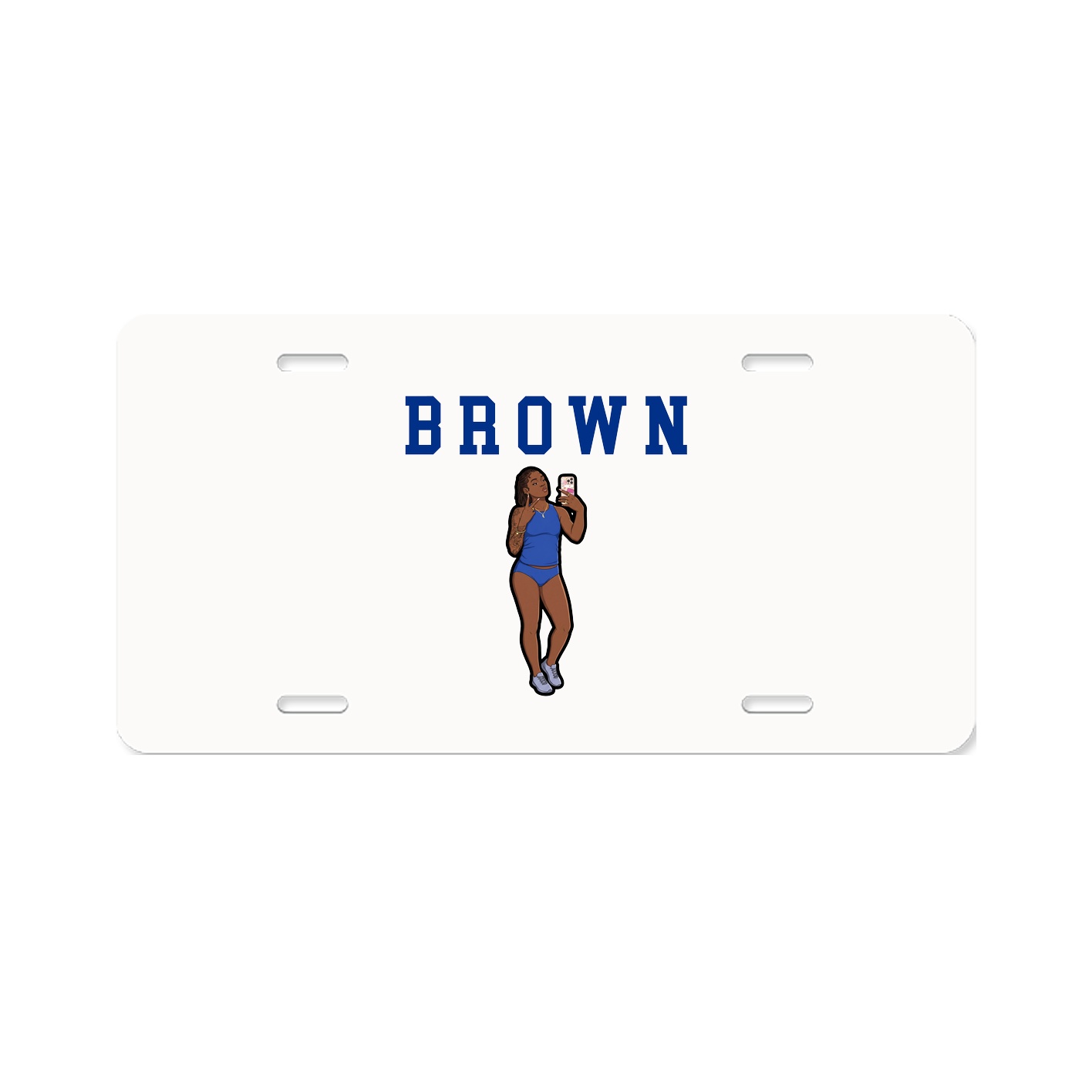License Plate — Shirsey in Classic