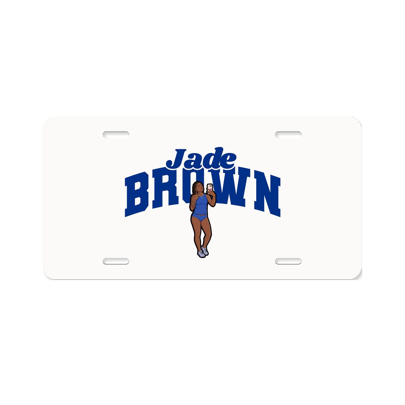License Plate — Signature Arch in Classic
