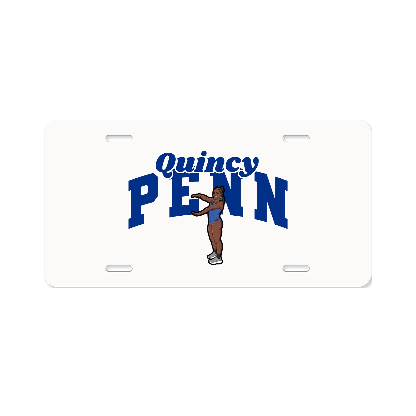 License Plate — Signature Arch in Classic