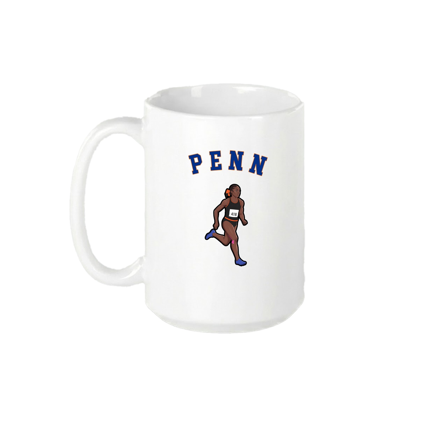 15oz Coffee Mug — Shirsey Arch in White