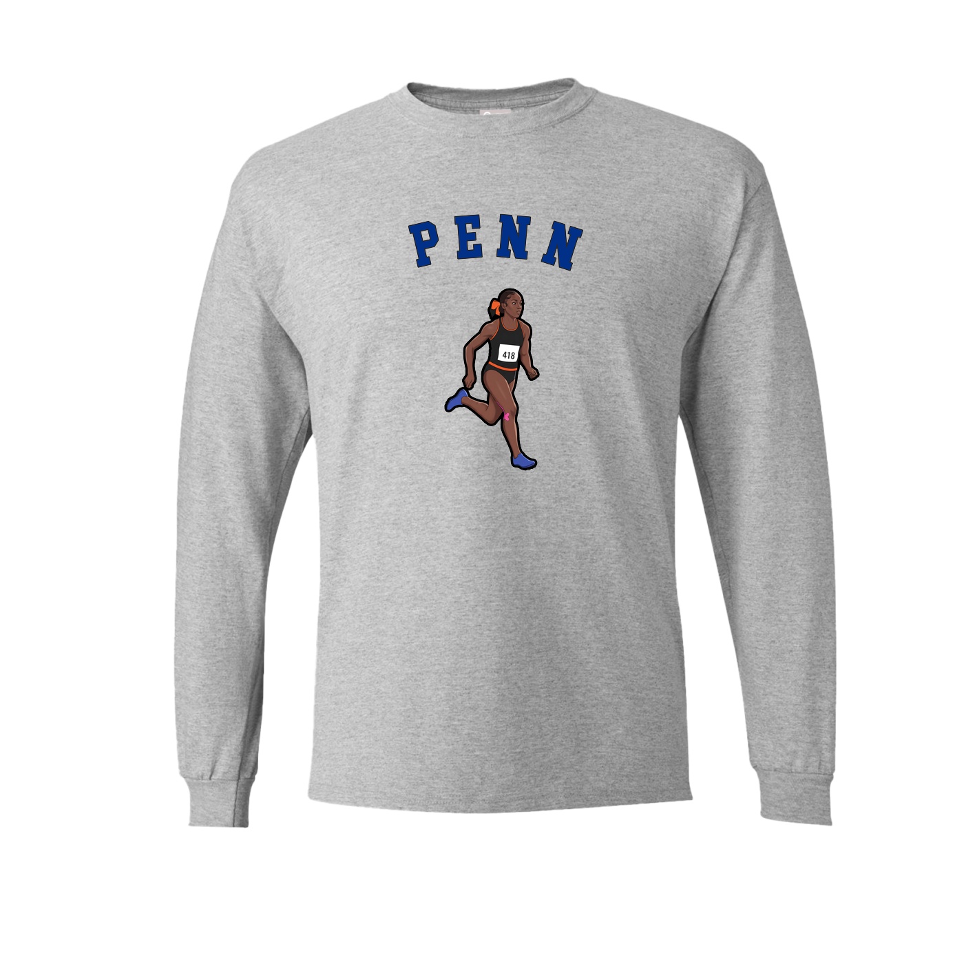 Long Sleeve Tee — Shirsey Arch in Grey