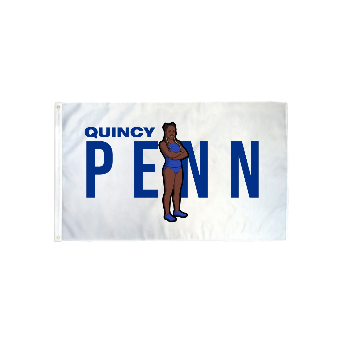 3x5 Flag — Player Name in Classic