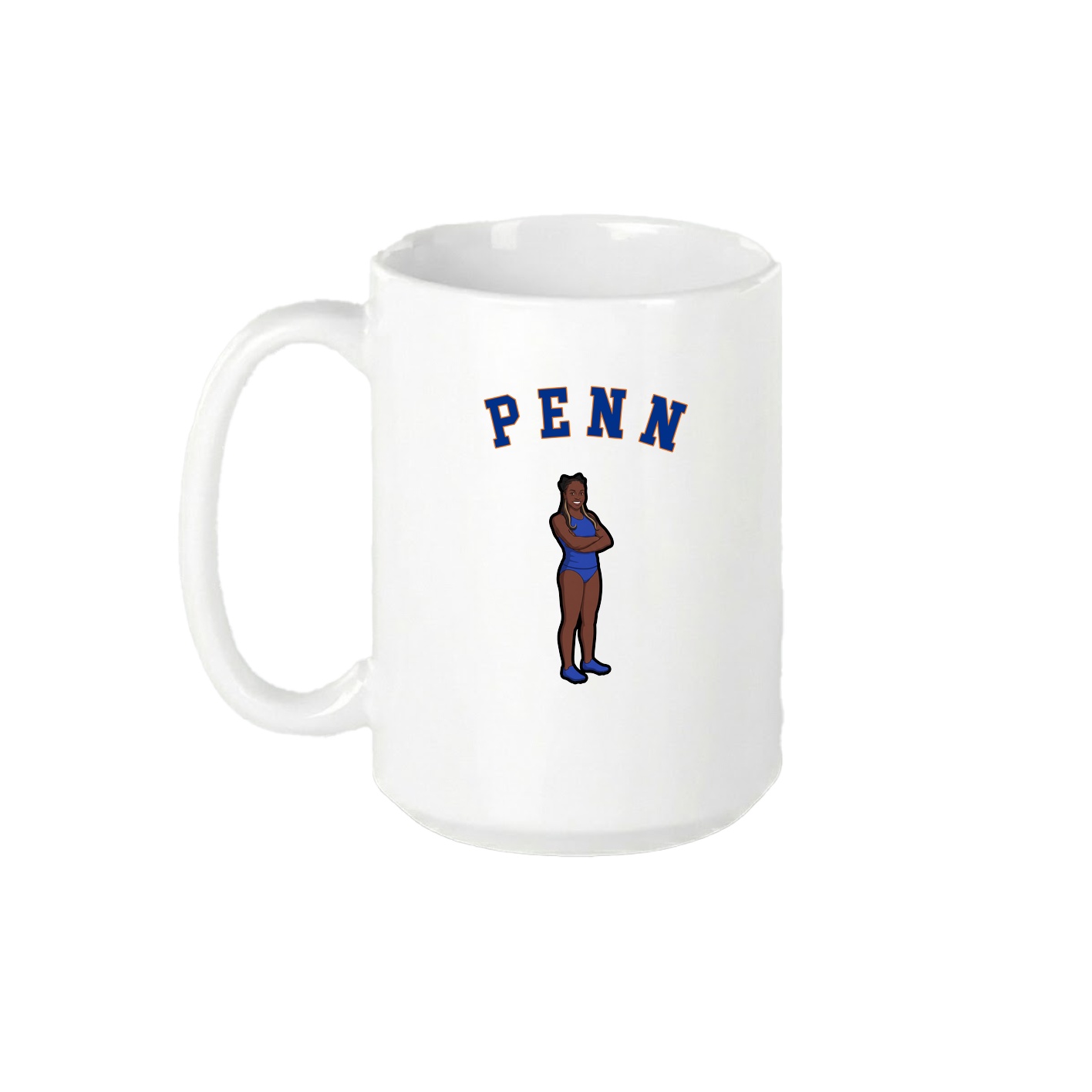 15oz Coffee Mug — Shirsey Arch in White