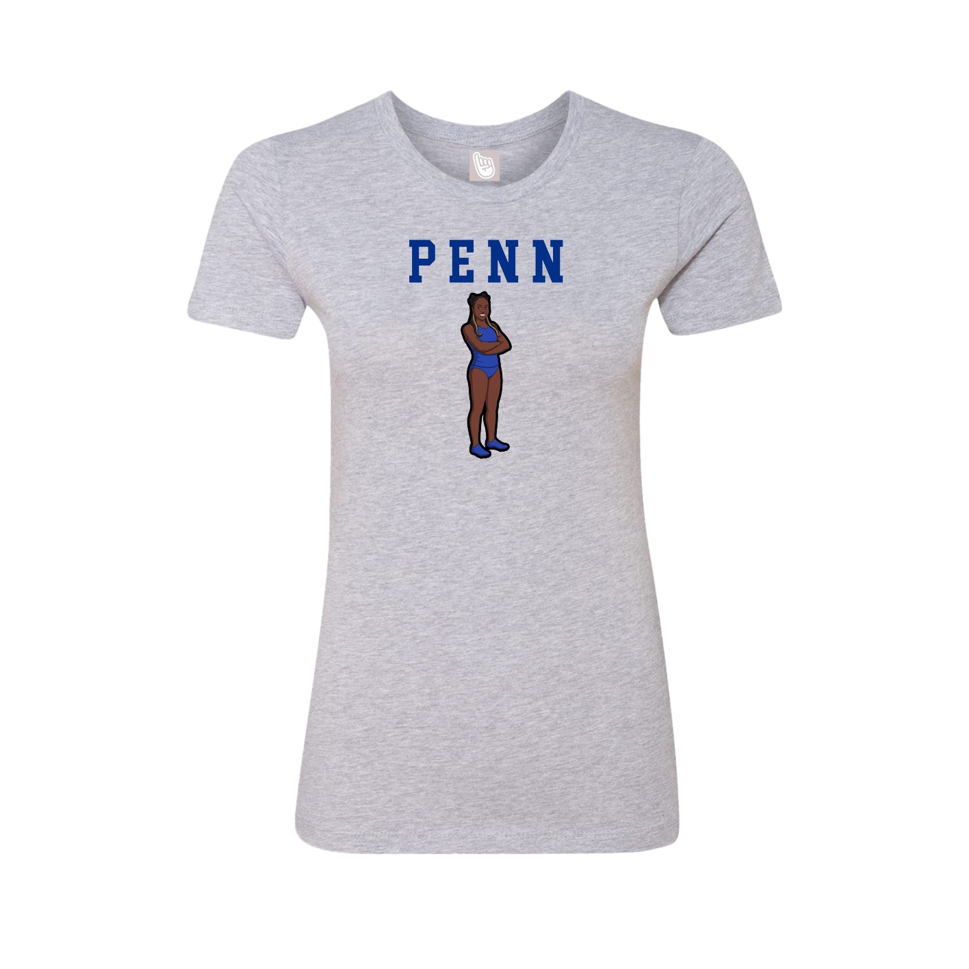 Fitted Women's Tee — Shirsey in Grey