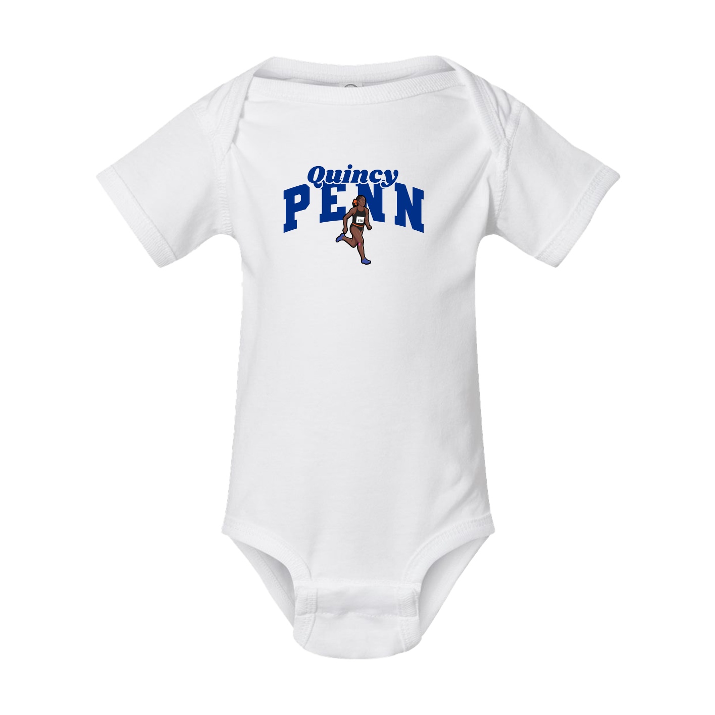 Baby Onesie — Signature Arch in White