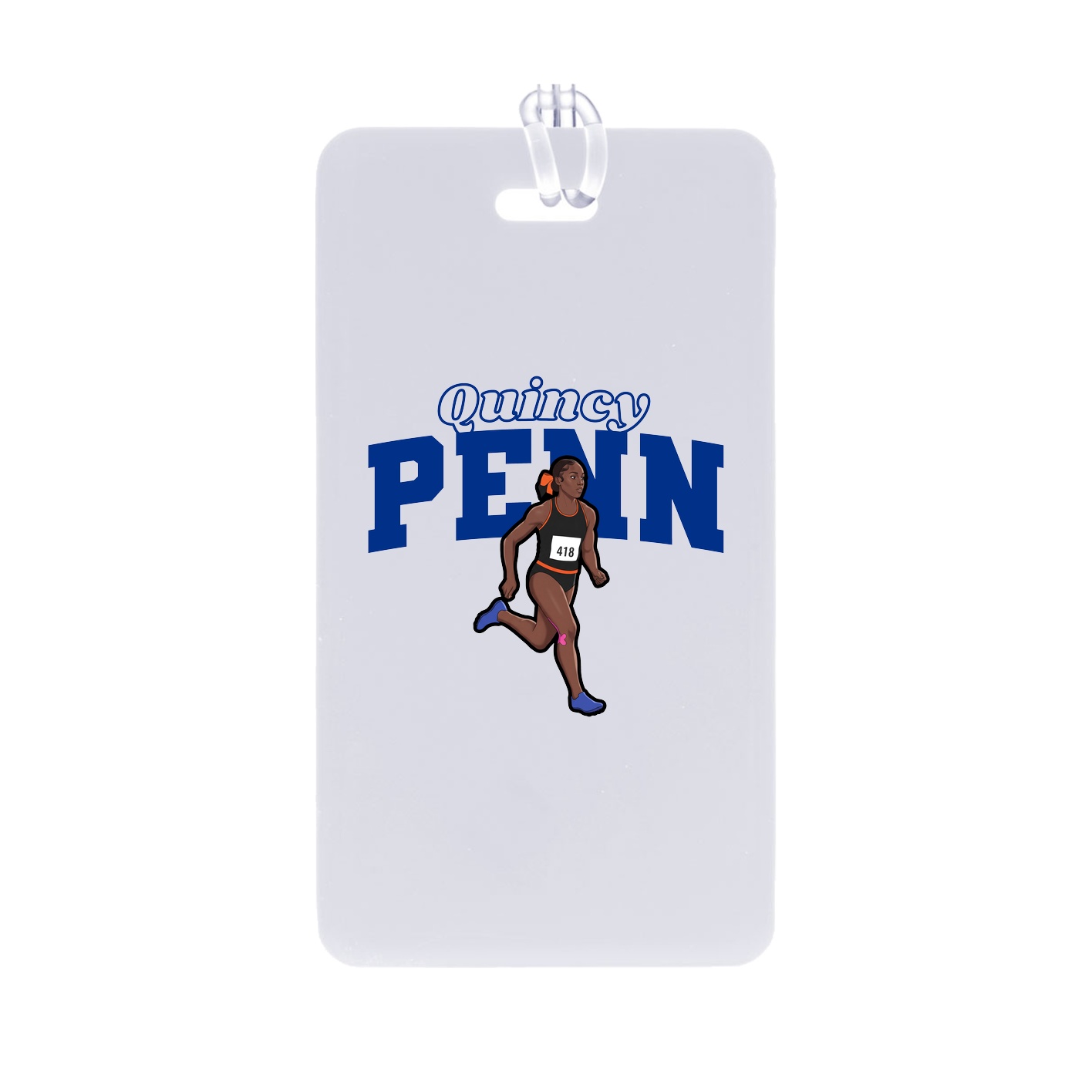 Bag Tag — Name Arch in Classic