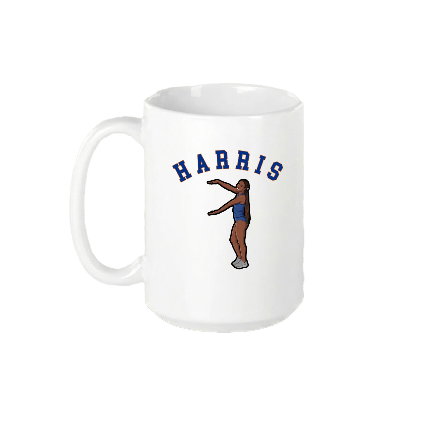 15oz Coffee Mug — Shirsey Arch in White