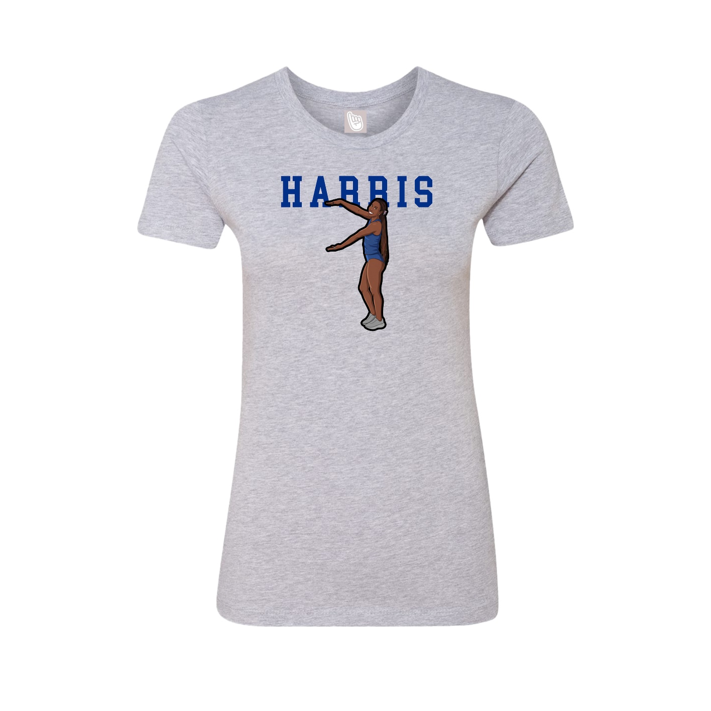 Fitted Women's Tee — Shirsey in Grey