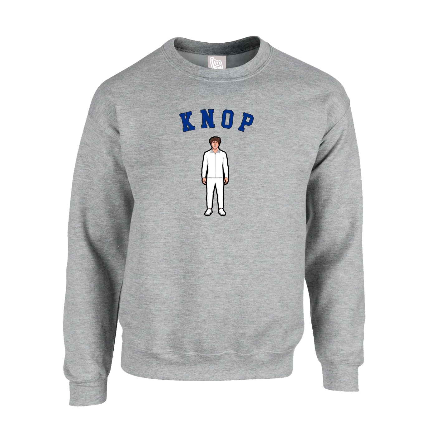 Fleece Crew — Shirsey Arch in Grey