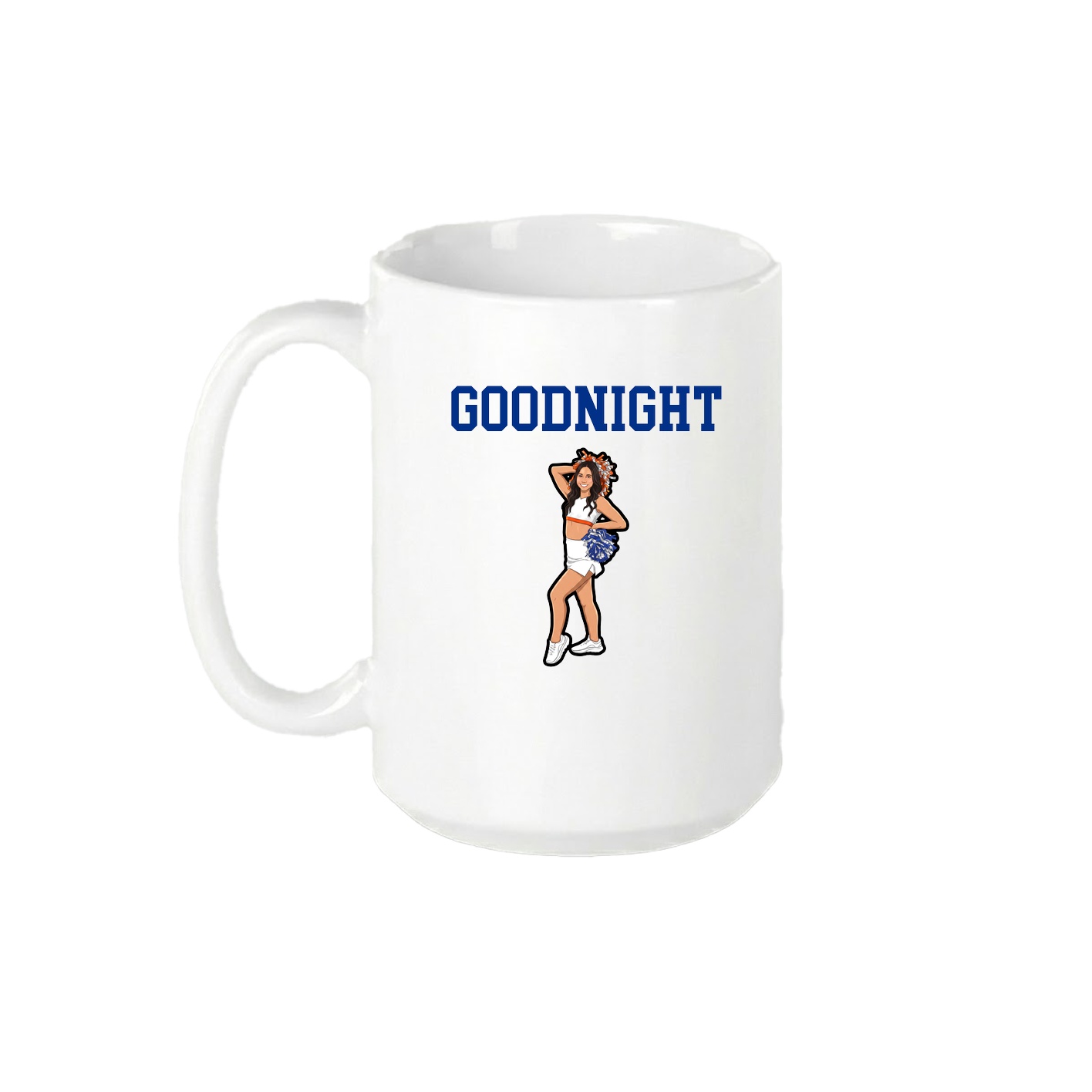 15oz Coffee Mug — Shirsey in White
