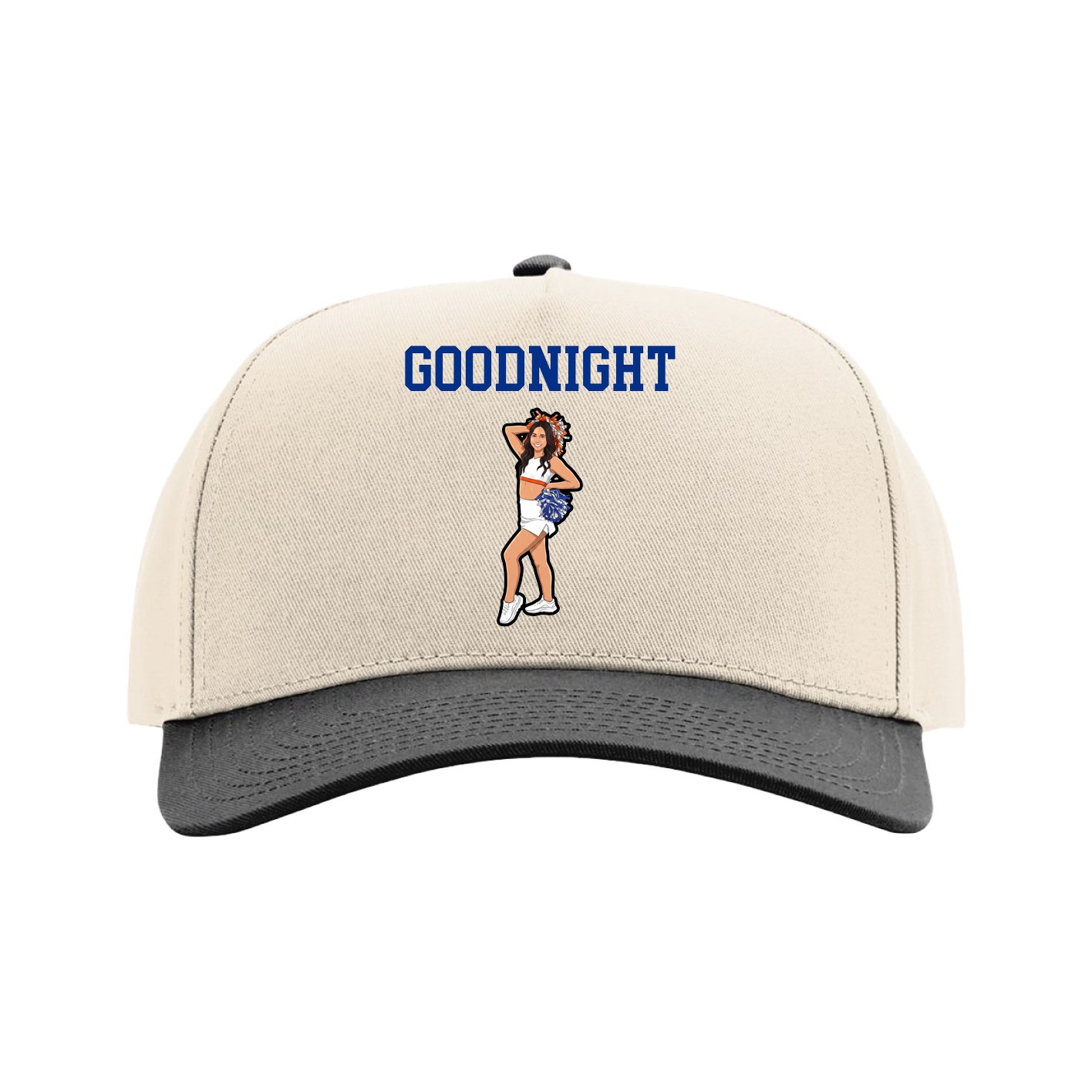 Full Fabric Five-Panel Champ Cap