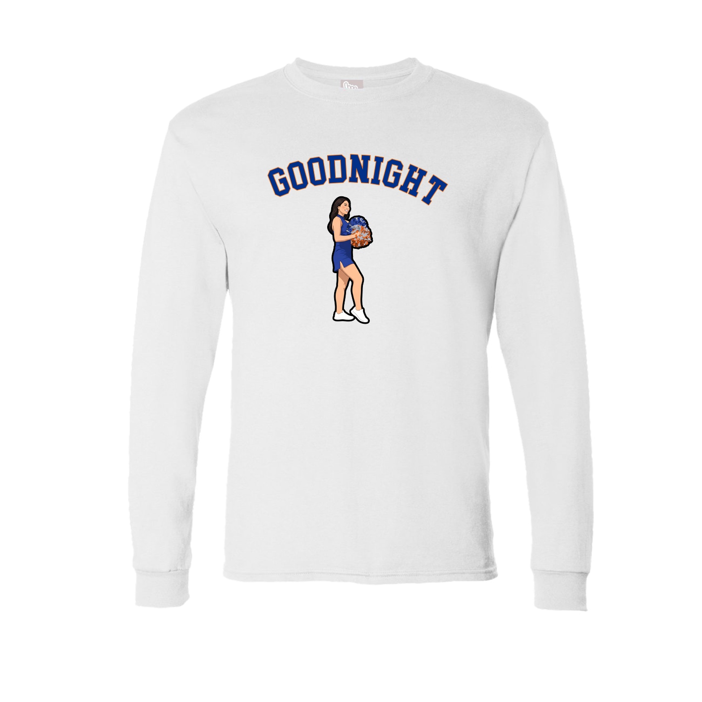 Long Sleeve Tee — Shirsey Arch in White