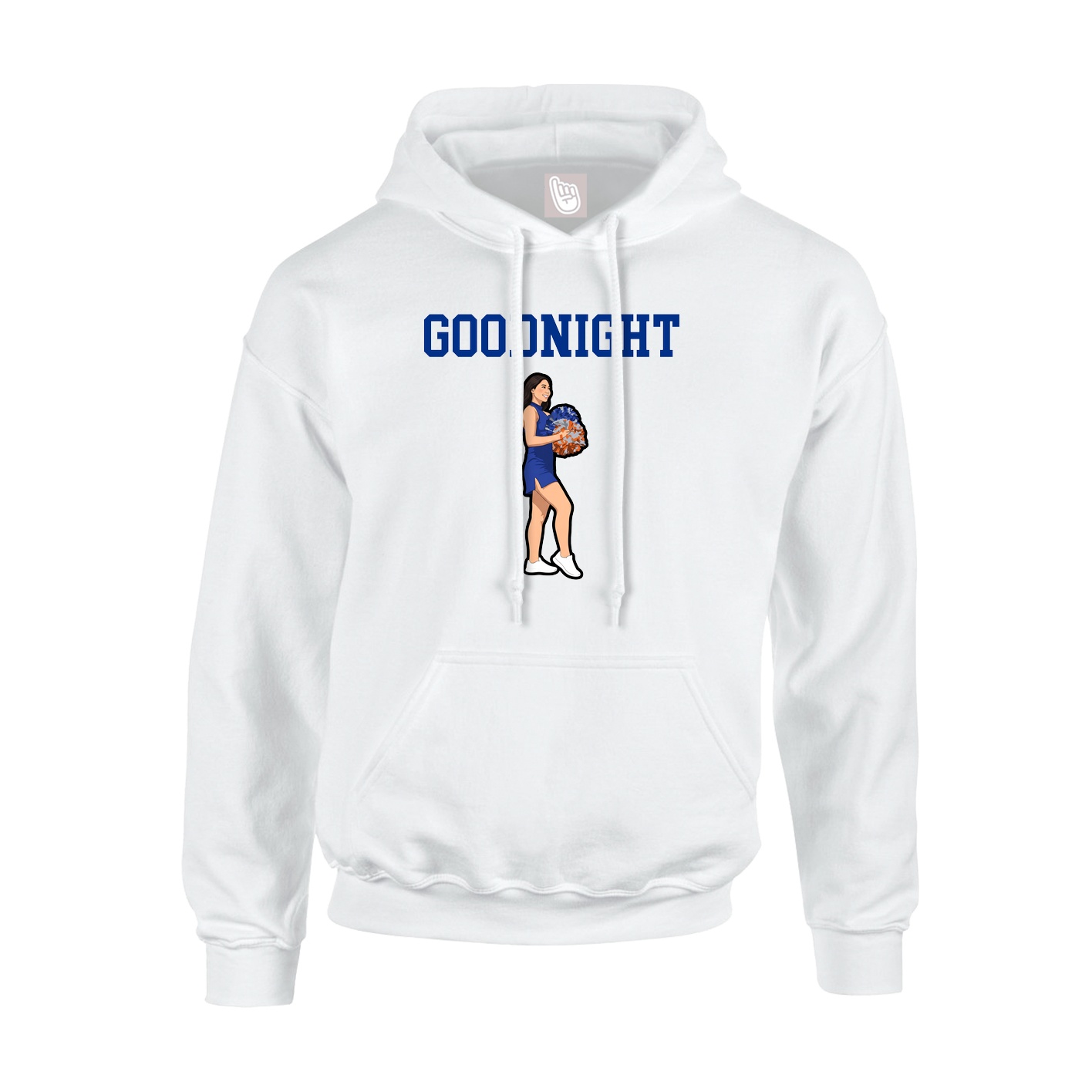 Hoodie — Shirsey in White