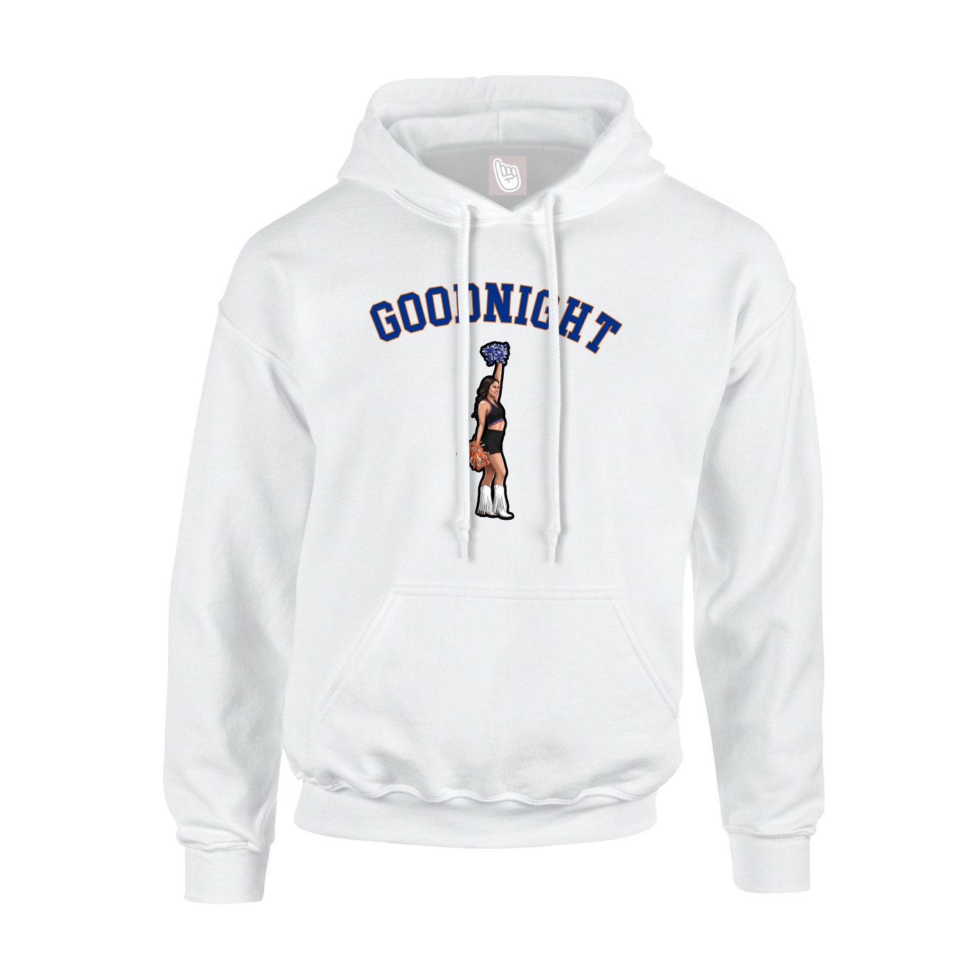 Youth Hoodie — Shirsey Arch in White