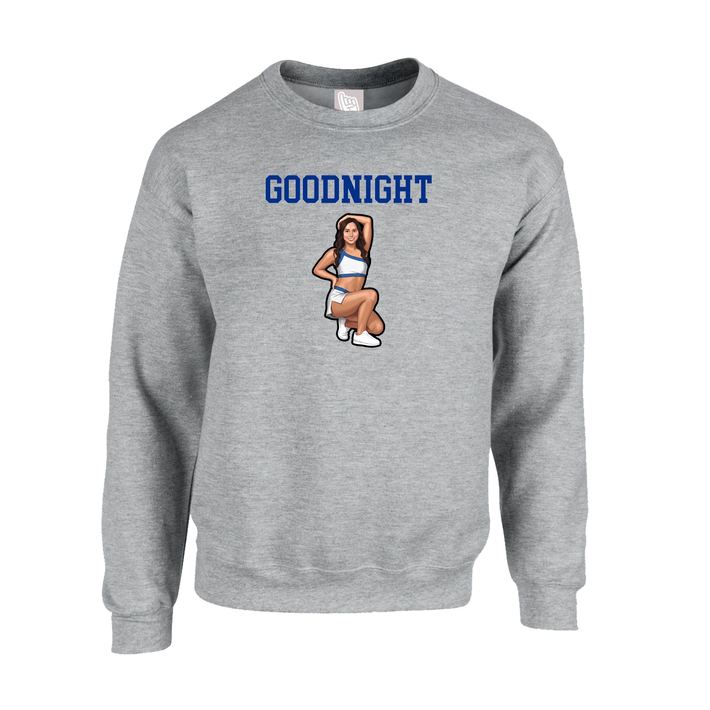 Fleece Crew — Shirsey in Grey