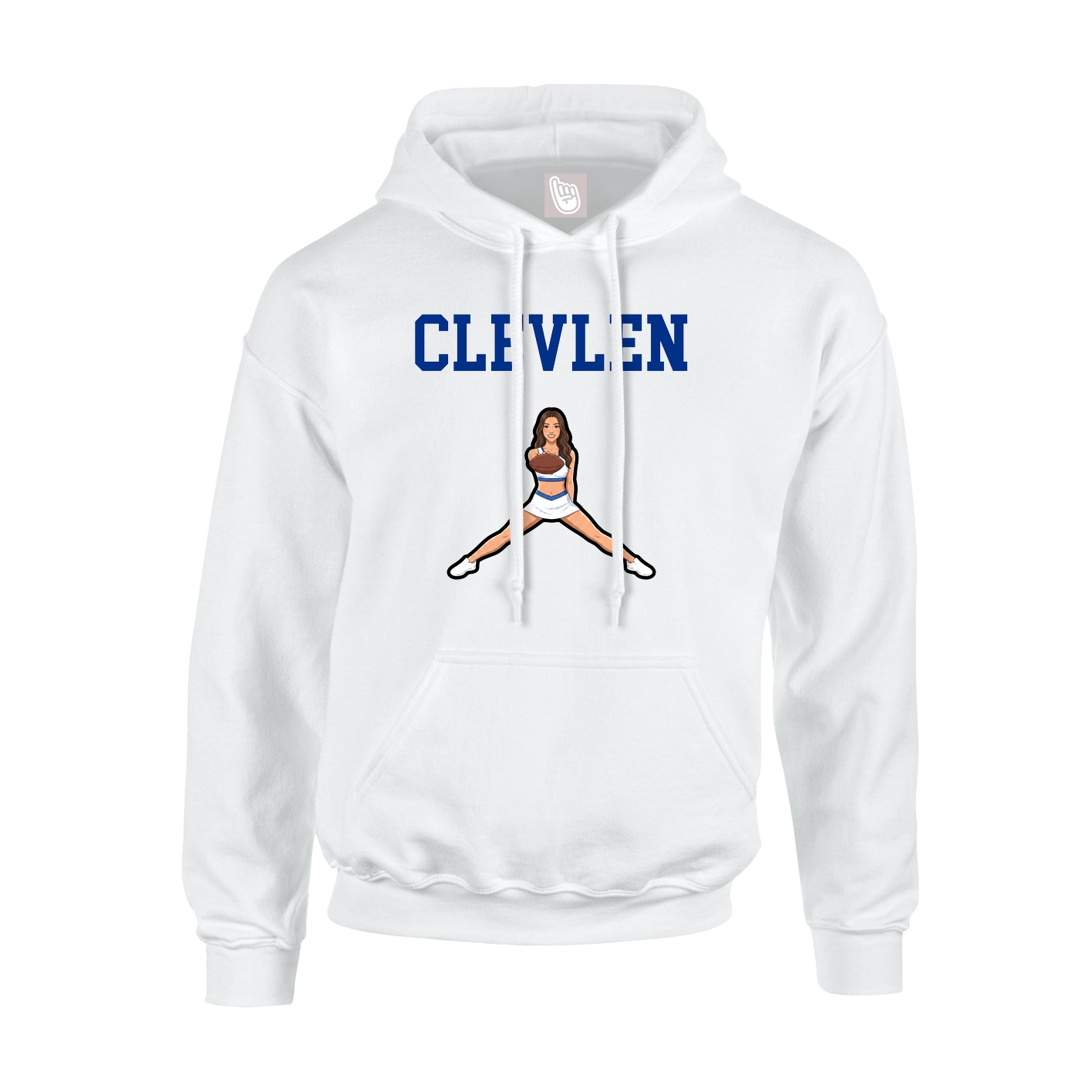 Youth Hoodie — Shirsey in White