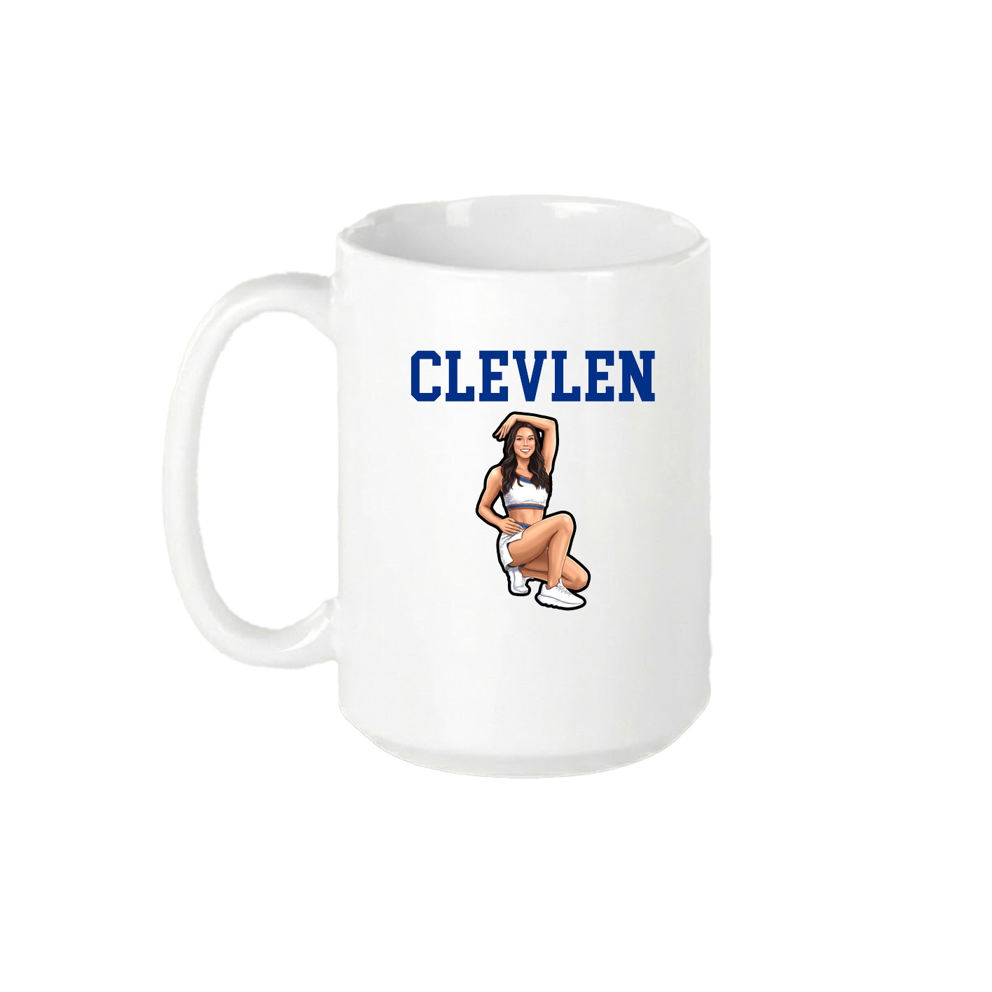 15oz Coffee Mug — Shirsey in White