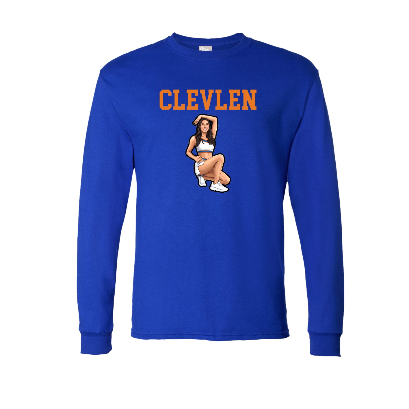 Long Sleeve Tee — Shirsey in Royal