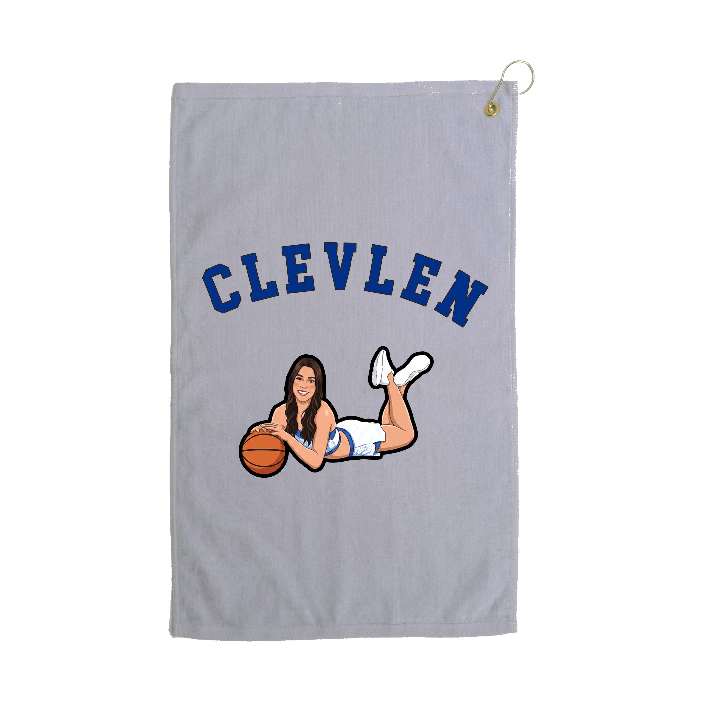 Golf Towel — Shirsey Arch in Grey