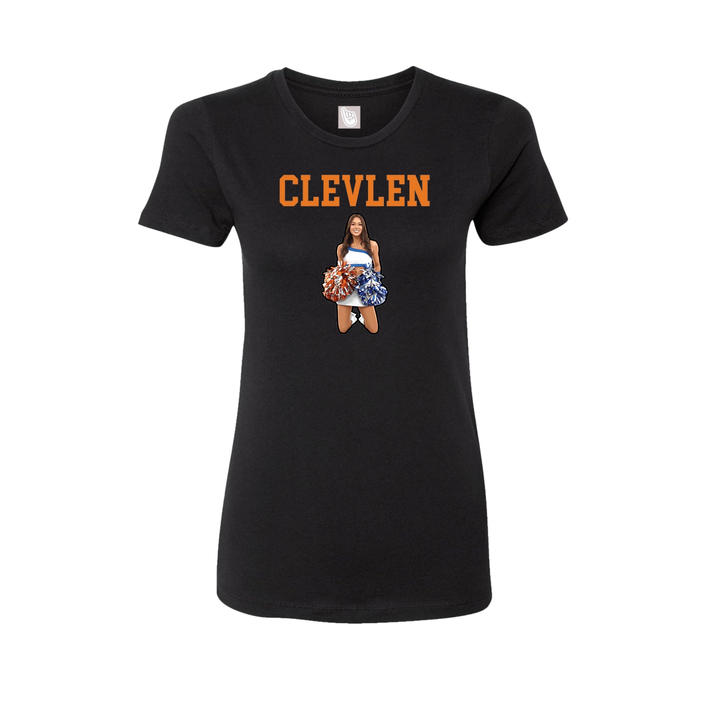 Fitted Women's Tee — Shirsey in Black
