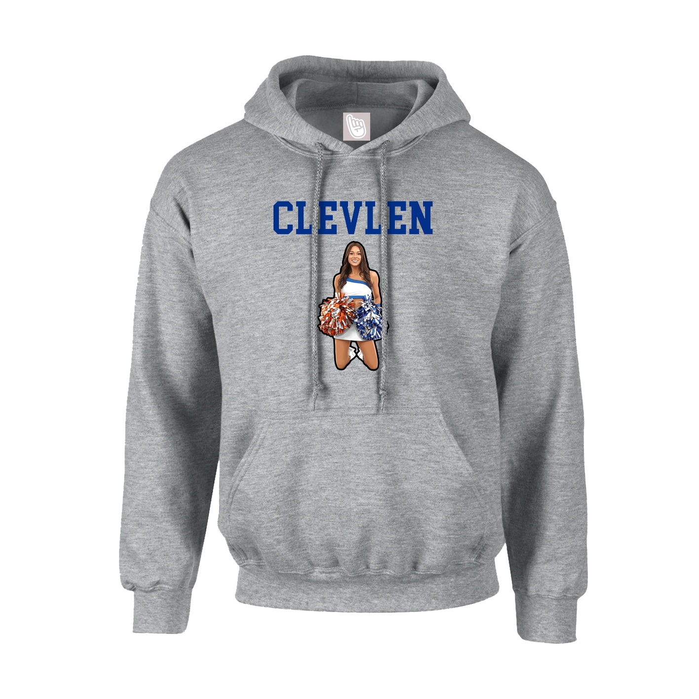 Hoodie — Shirsey in Grey