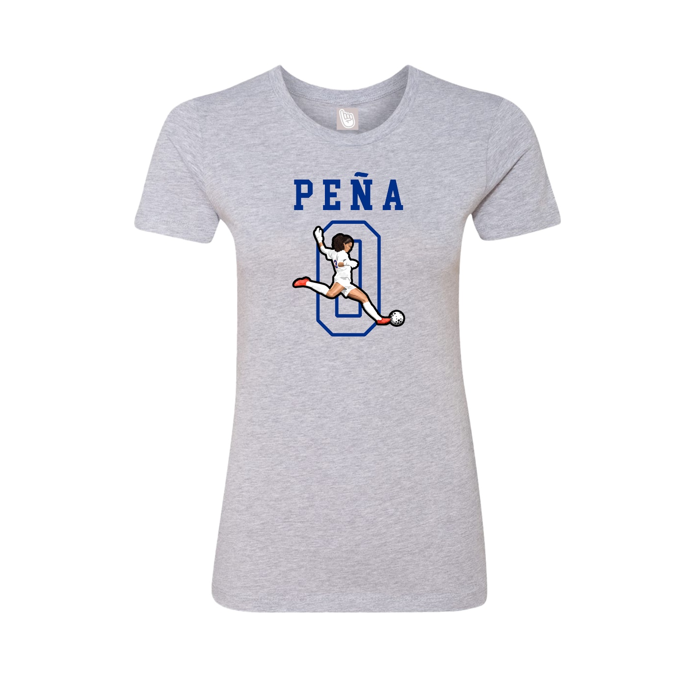 Fitted Women's Tee — Shirsey in Grey