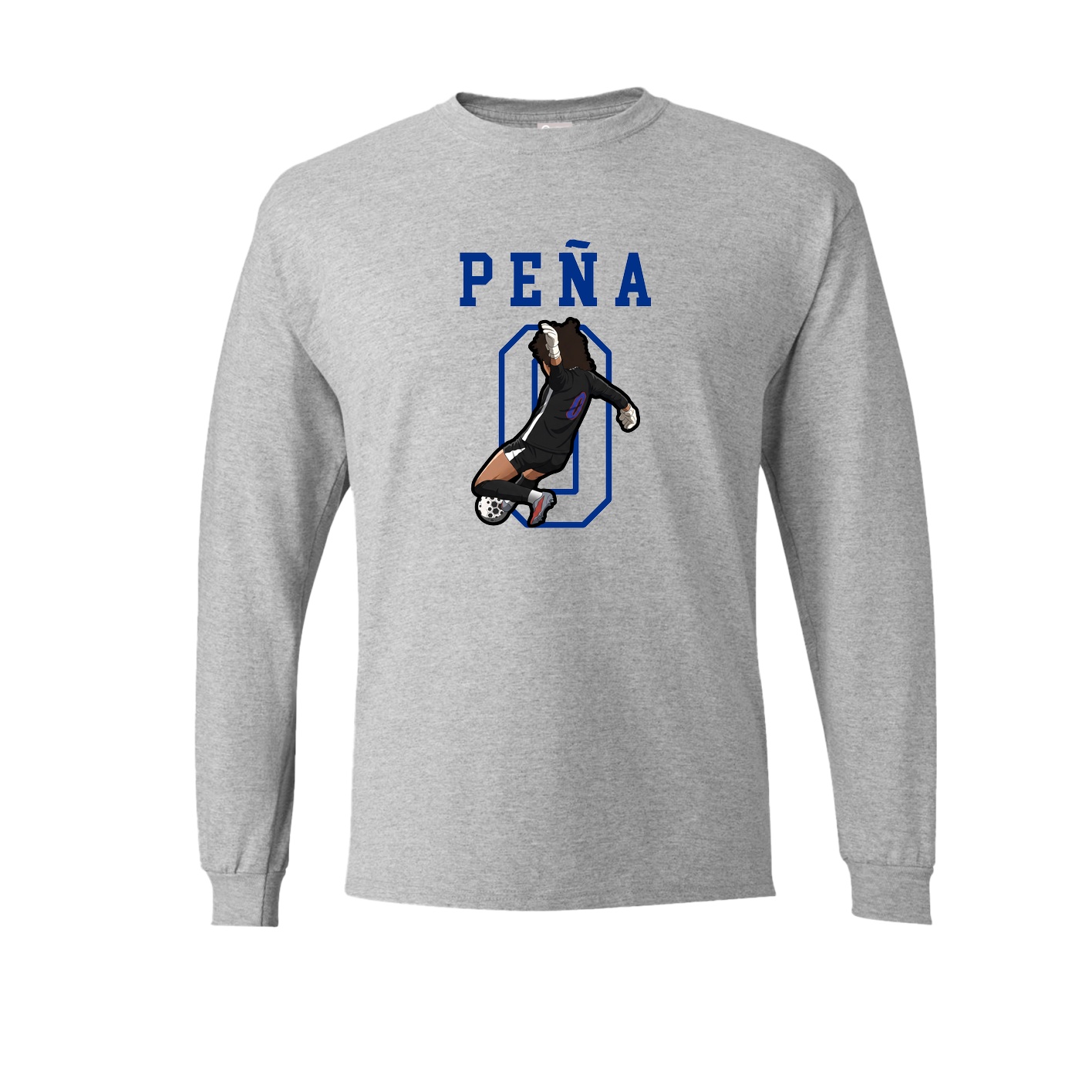 Long Sleeve Tee — Shirsey in Grey