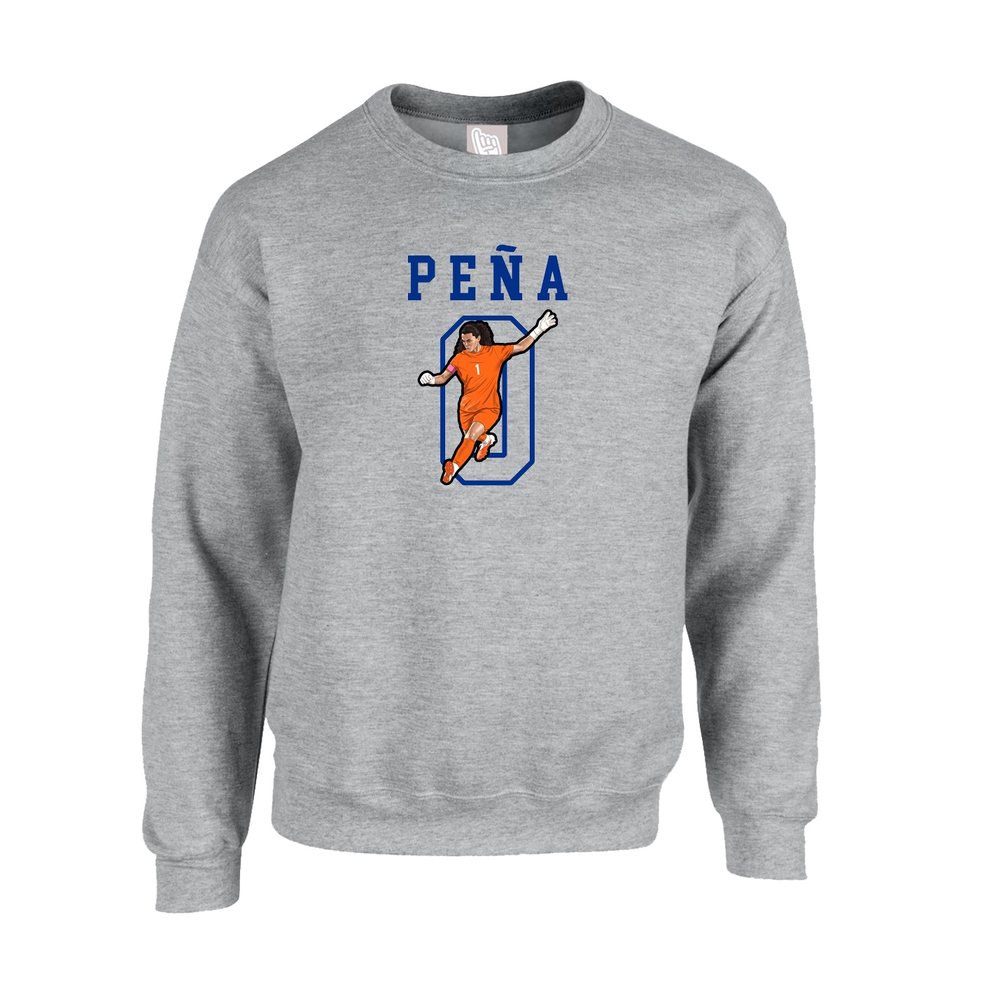 Fleece Crew — Shirsey in Grey