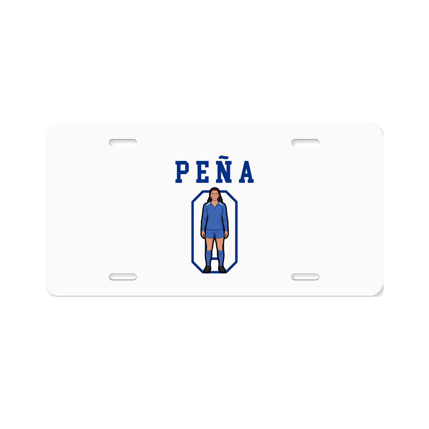 License Plate — Shirsey in Classic