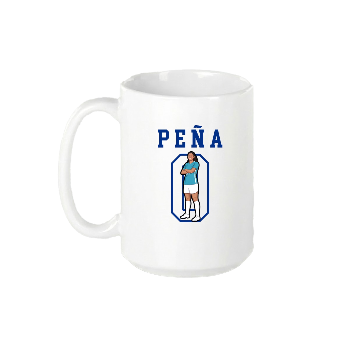 15oz Coffee Mug — Shirsey in White