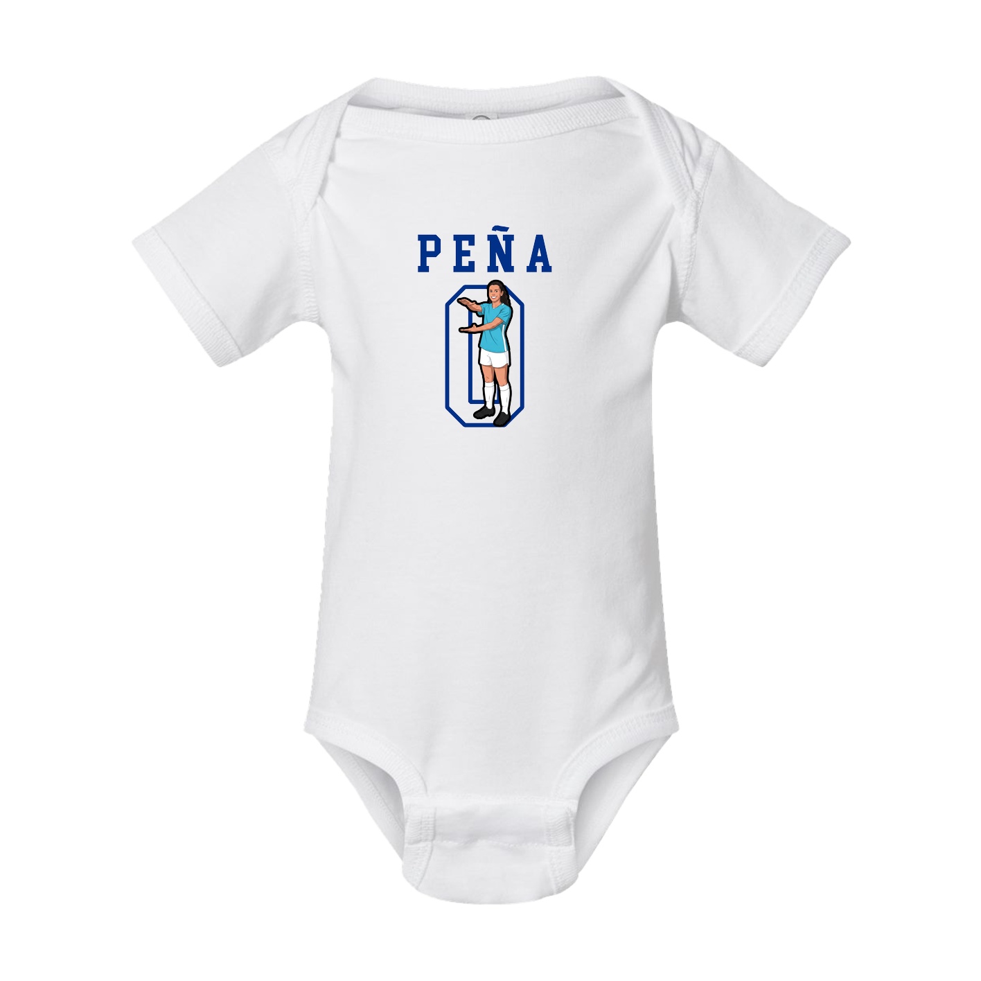 Baby Onesie — Shirsey in White