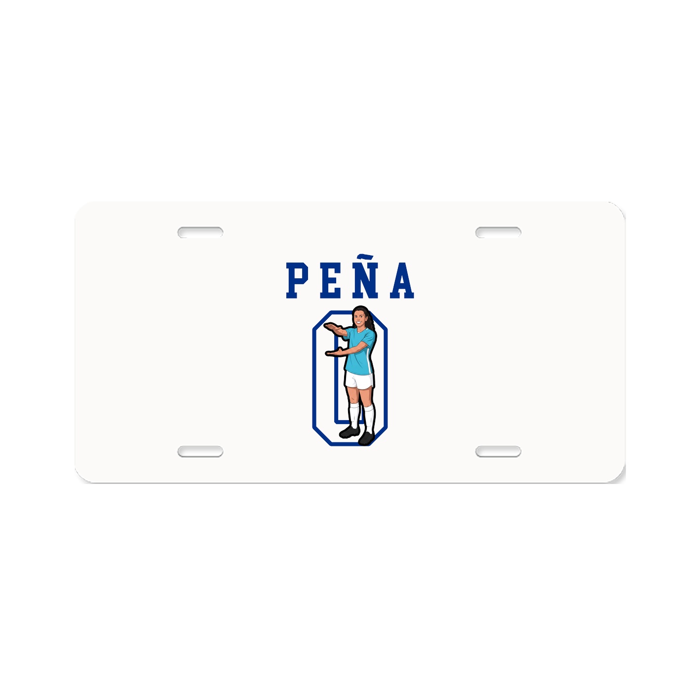 License Plate — Shirsey in Classic