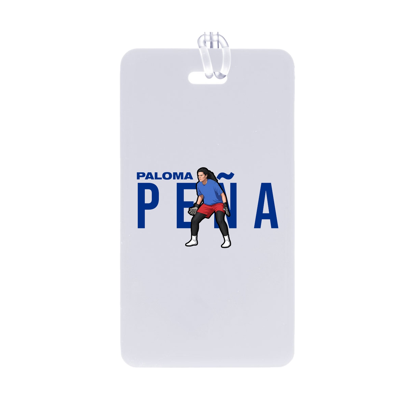 Bag Tag — Player Name in Classic