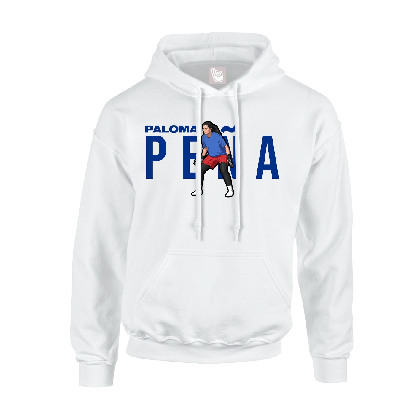 Hoodie — Player Name in White