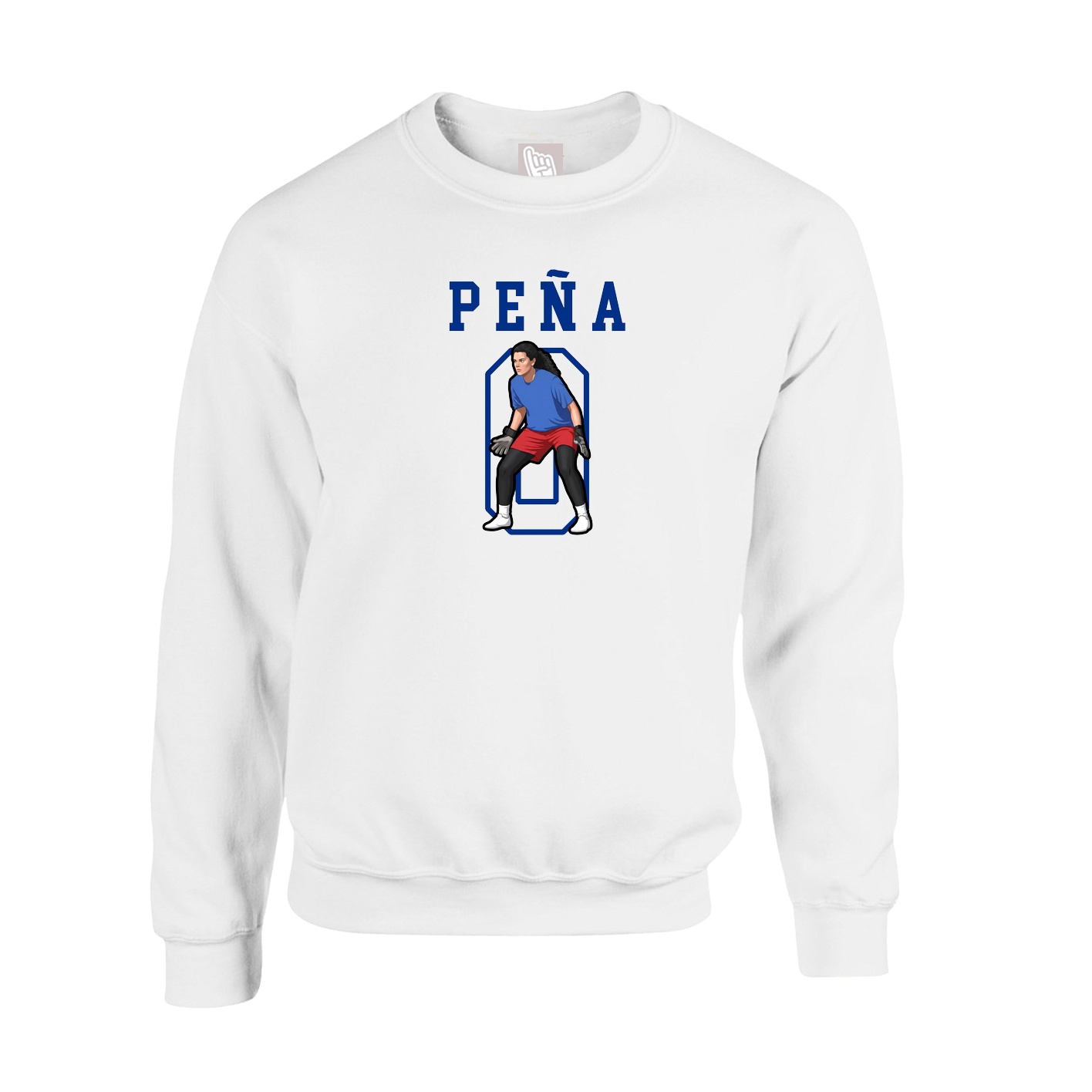 Fleece Crew — Shirsey in White