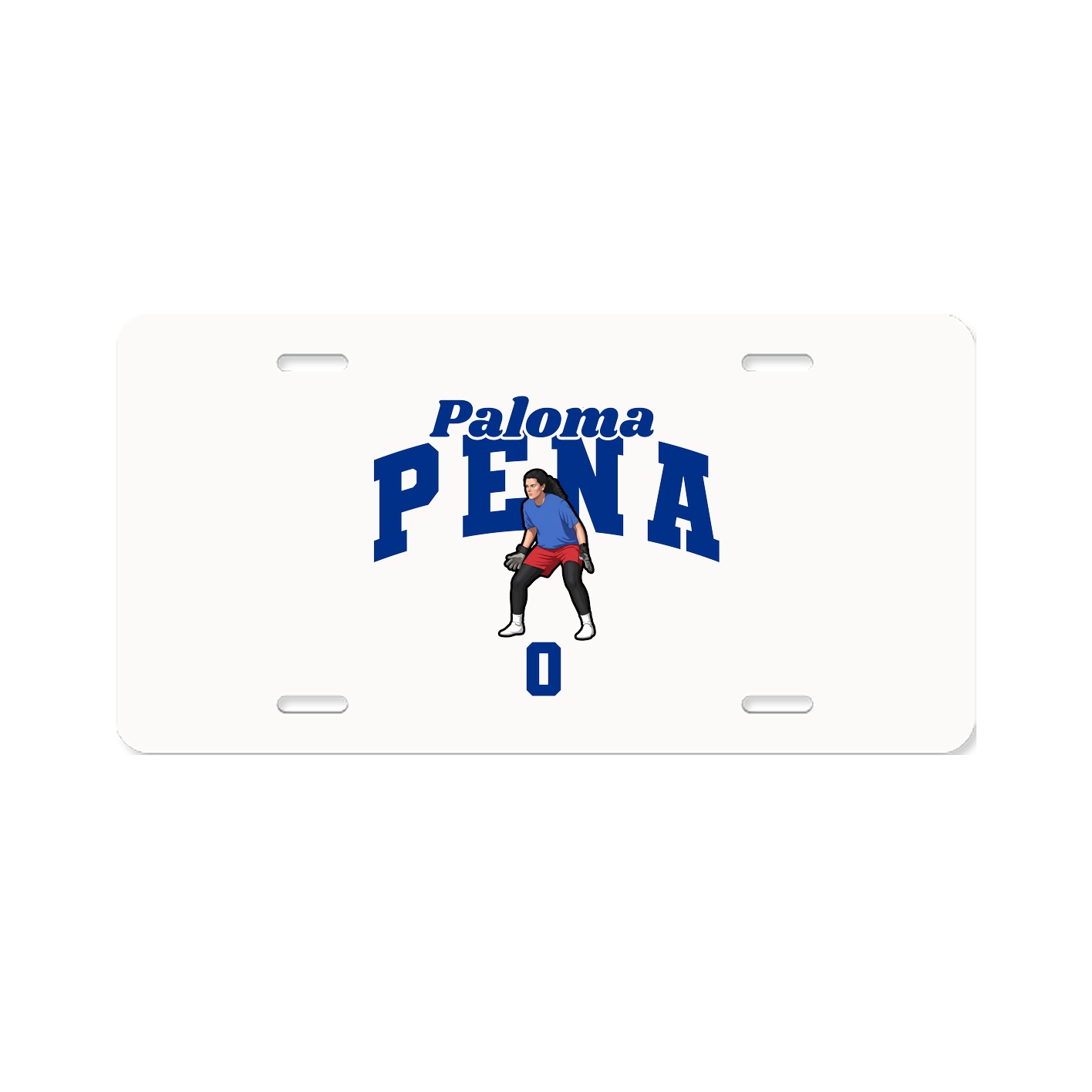 License Plate — Signature Arch in Classic