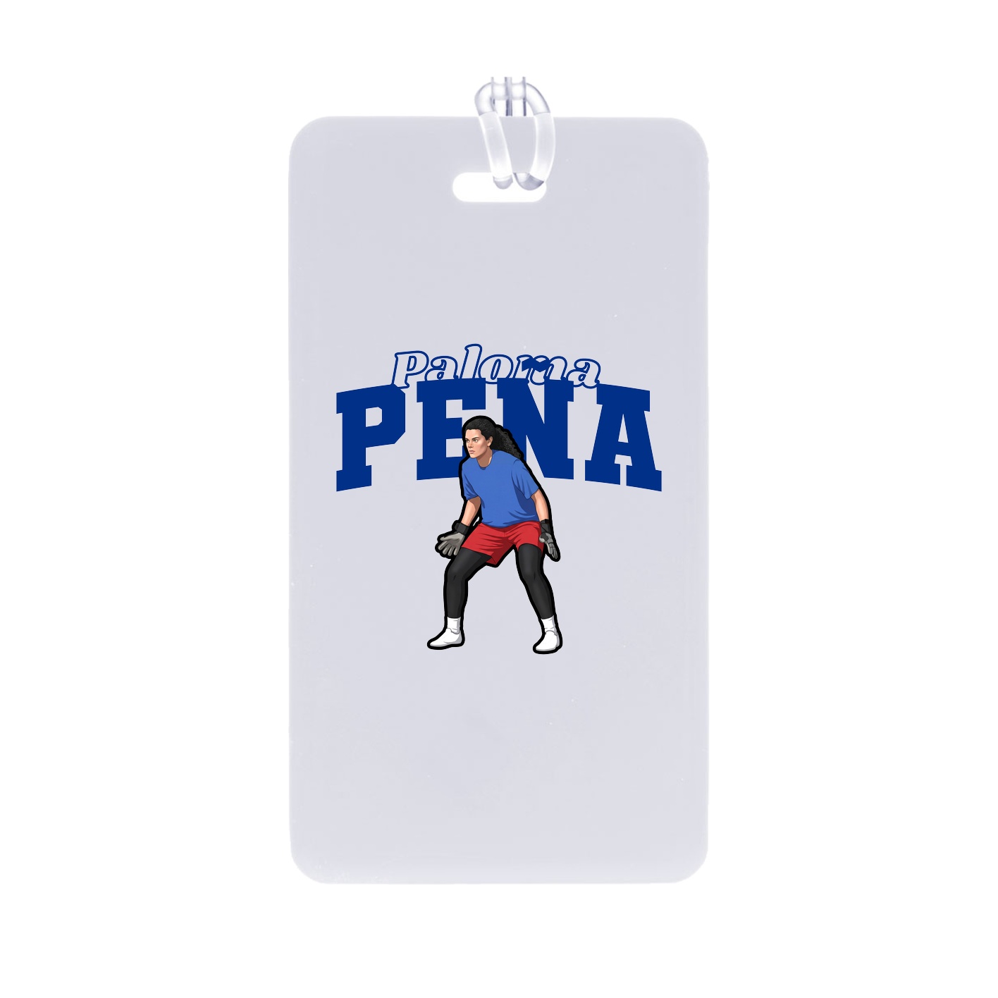 Bag Tag — Name Arch in Classic