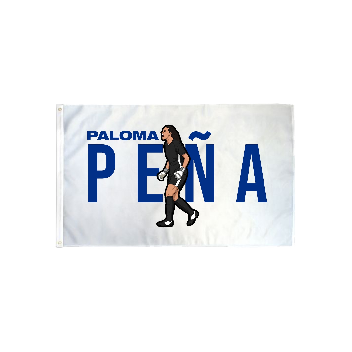 3x5 Flag — Player Name in Classic