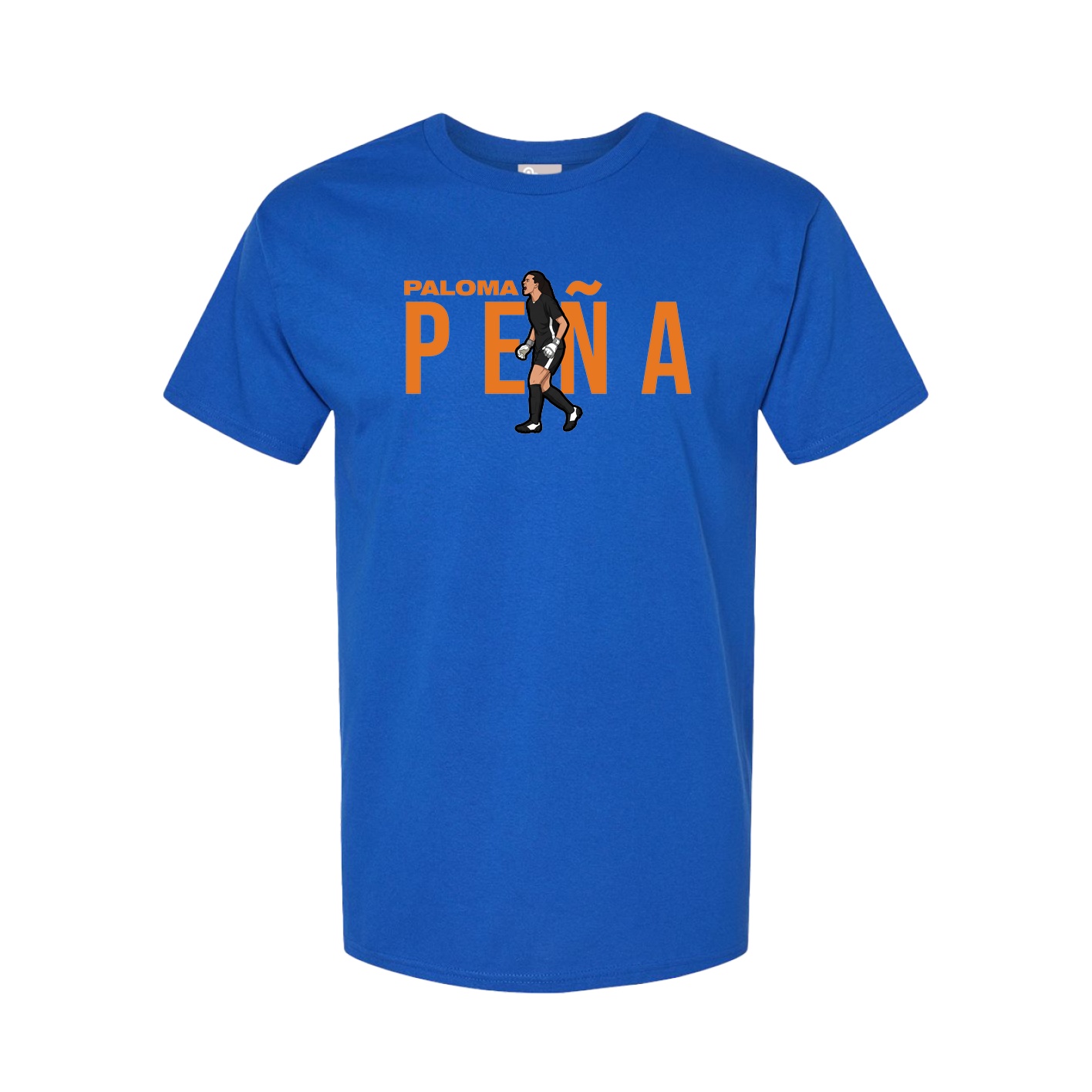 Youth Tee — Player Name in Royal